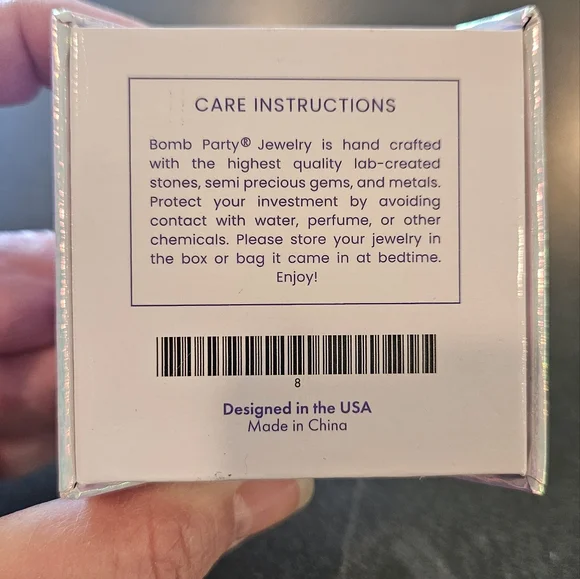 New Bomb Party Mental Size 8 Ring. - Picture 9 of 9